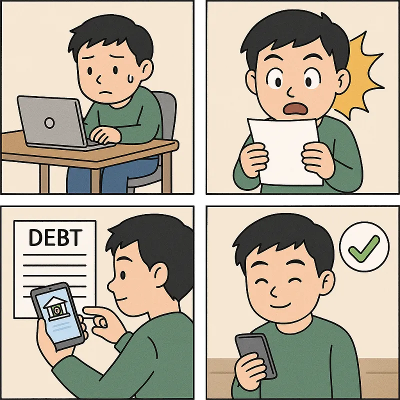 채무조정 예납금·접수비용 확인 방법