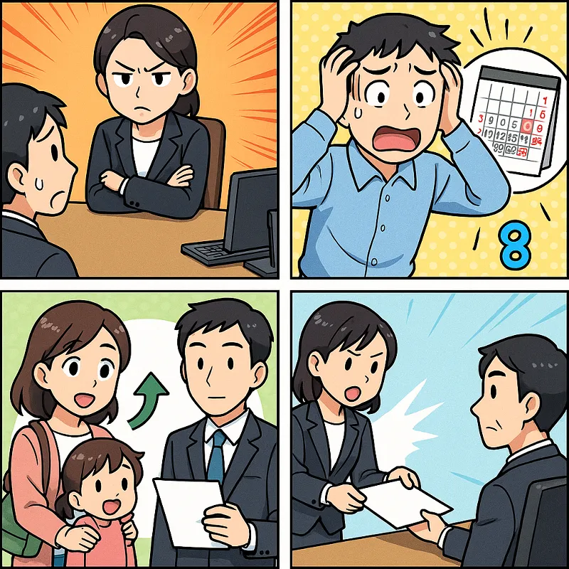 퇴사 전 연차수당 계산: 발생일수와 미사용일수 확인