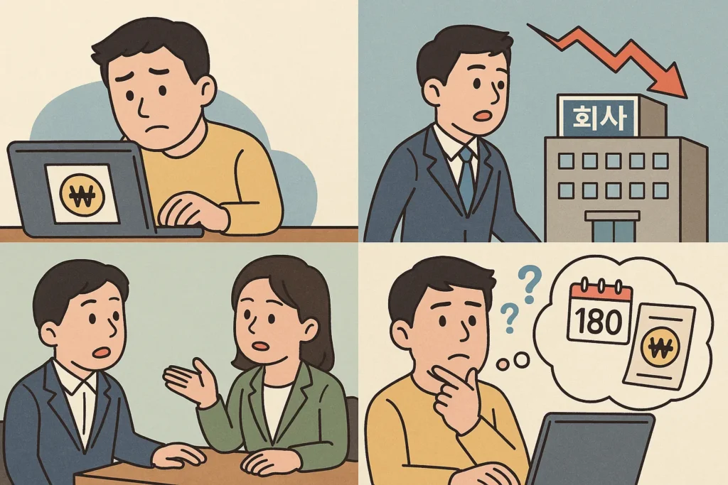 실업급여 재수급: 1년 대기보다 새 180일 확인