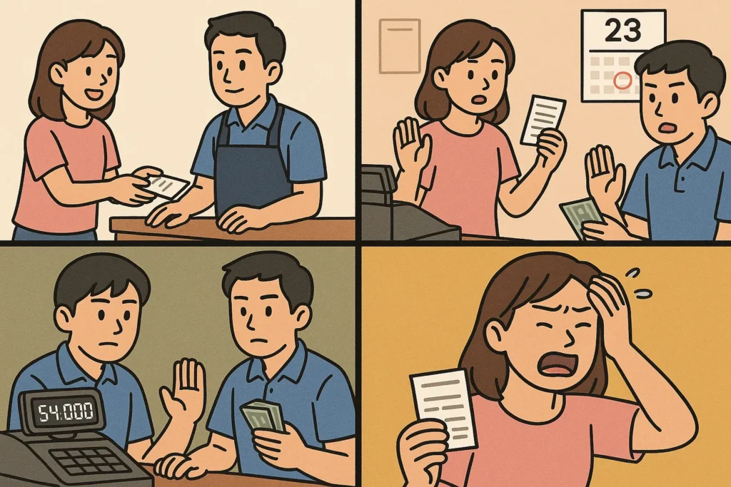 현금영수증 취소가 늦었을 때: 환불과 발급내역 확인