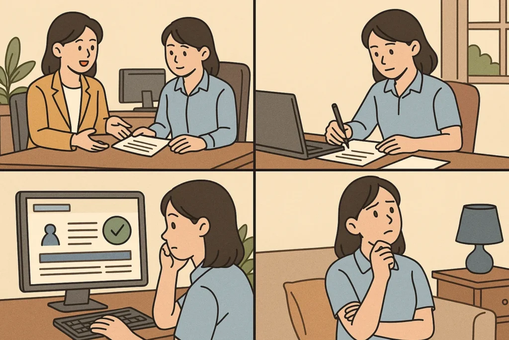 실업급여 가인정 상태: 승인 전 확인할 항목